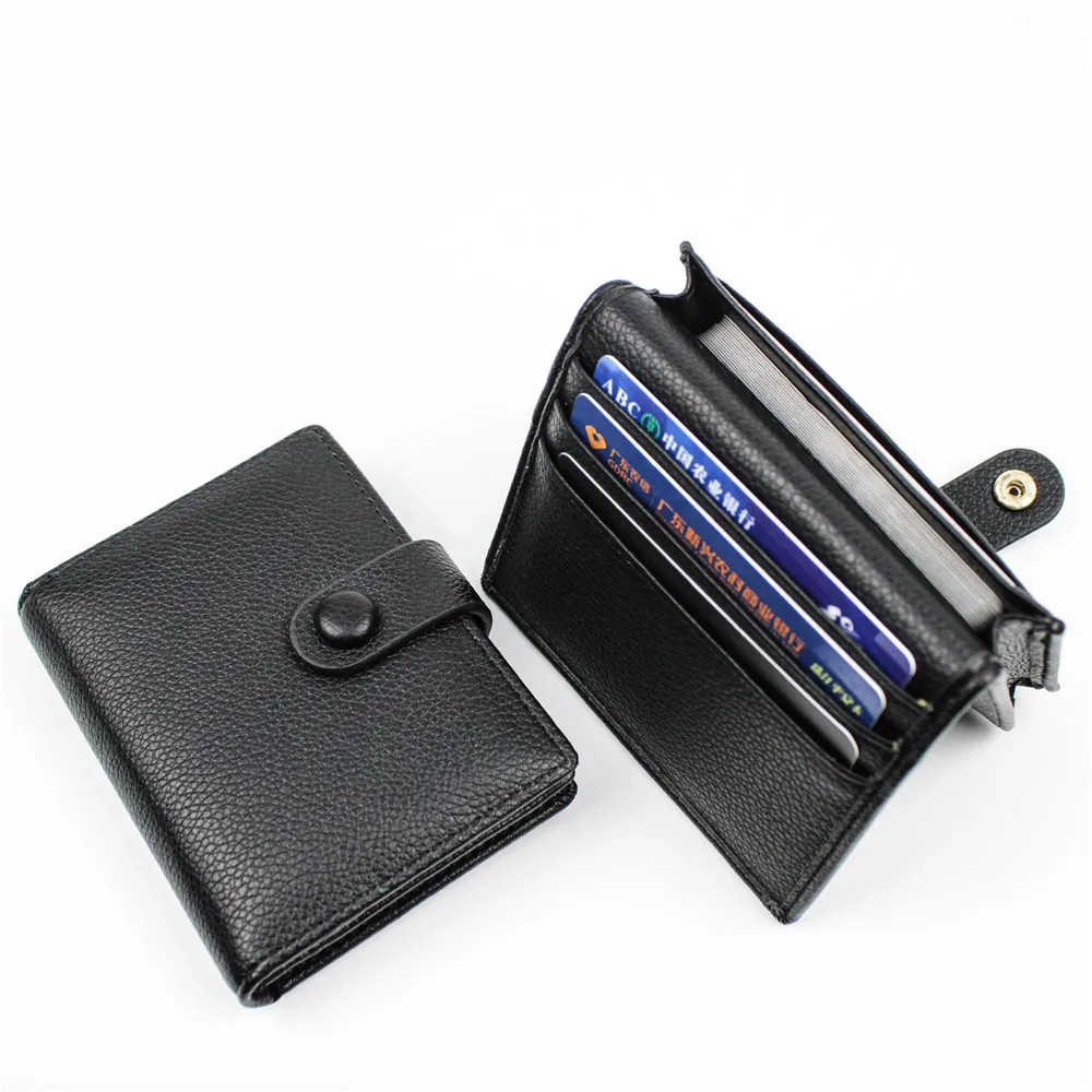 1pc Fashion Card Holder Women's Wallet Made Of Pu Leather Black Business Card Case Men Credit Mini Coin Purses Wallet Clutch Bag
1pc Fashion Card Holder Women's Wallet Made Of Pu Leather Black Business Card Case Men Credit Mini Coin Purses Wallet Clutch Bag