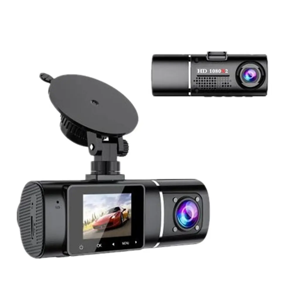 1080P HD Car DVR Camera Dual DashCam Front+Inside Car Recorder Camera Digital Video Recorder Camcorder 310° Wide Angle
1080P HD Car DVR Camera Dual DashCam Front+Inside Car Recorder Camera Digital Video Recorder Camcorder 310° Wide Angle