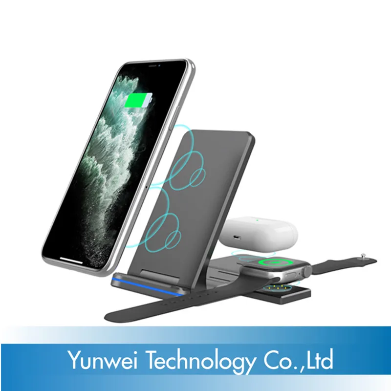 Foldable NEW Wireless Charging Station For iWatch AirPods Pro/2 iphone & Galaxy Smart Phones Xiaomi Earbuds With EU/US Plug 18V
Foldable NEW Wireless Charging Station For iWatch AirPods Pro/2 iphone & Galaxy Smart Phones Xiaomi Earbuds With EU/US Plug 18V