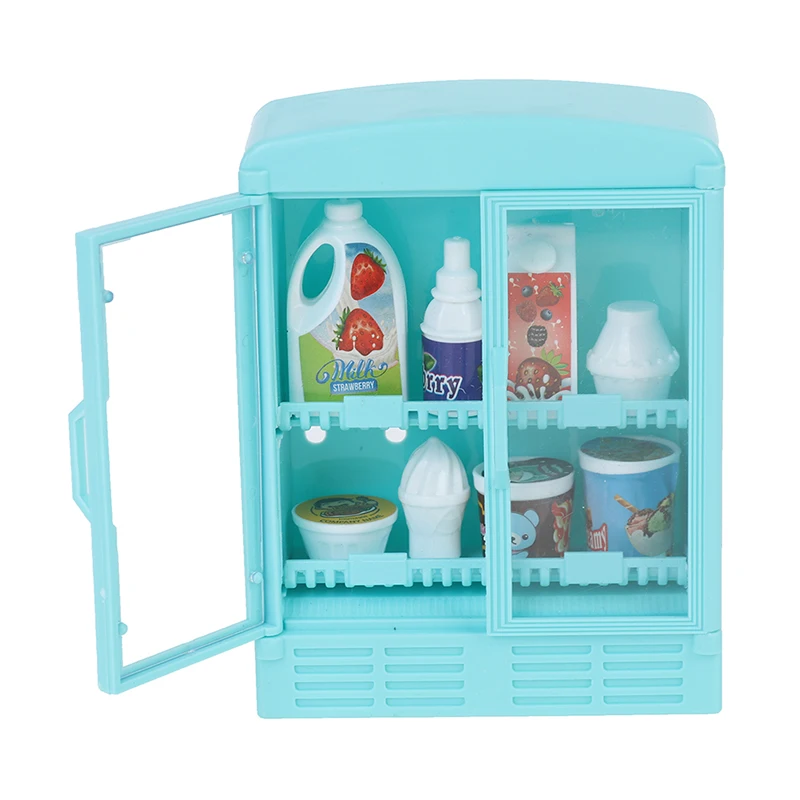 Kitchen Doll House Simulation Transparent Door Refrigerator Model Accessories For Dollhouse Decoration
Kitchen Doll House Simulation Transparent Door Refrigerator Model Accessories For Dollhouse Decoration