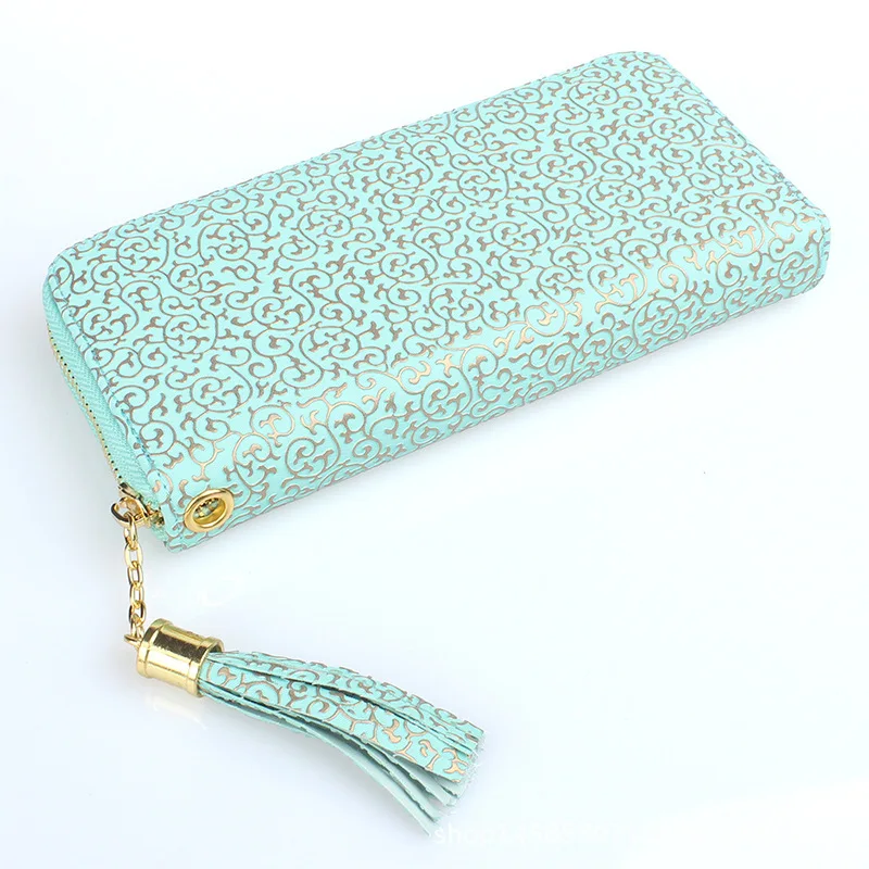 The New Korean Purse Trend Pure Color Printing Tassels Ladies Wallet Large Capacity Pu Clutch Zipper Card Holder Female Bag 
The New Korean Purse Trend Pure Color Printing Tassels Ladies Wallet Large Capacity Pu Clutch Zipper Card Holder Female Bag