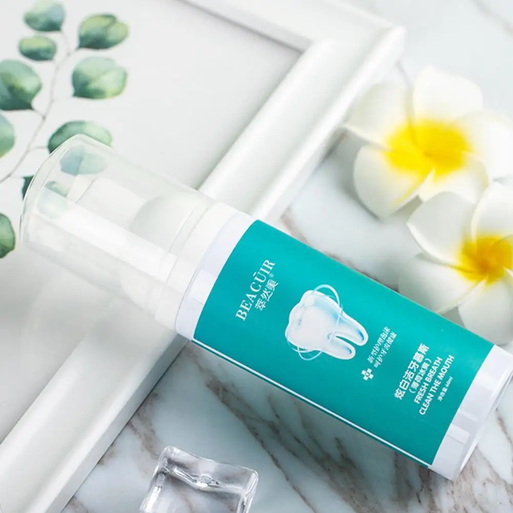 60g Teeth Whitening Mousse Tooth Whitening Cleaning Stains Hygiene Tool Bleaching Teeth Toothpaste Remove White Dental D0X8
60g Teeth Whitening Mousse Tooth Whitening Cleaning Stains Hygiene Tool Bleaching Teeth Toothpaste Remove White Dental D0X8