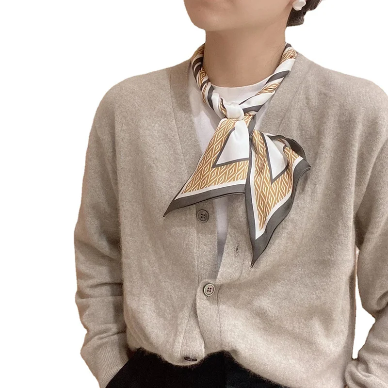 Summer Silk Scarf Women Hair Tie Band Kerchief Wrist Ribbons Head Neck Silk Ladies Scarf And Wrap Fashion
Summer Silk Scarf Women Hair Tie Band Kerchief Wrist Ribbons Head Neck Silk Ladies Scarf And Wrap Fashion