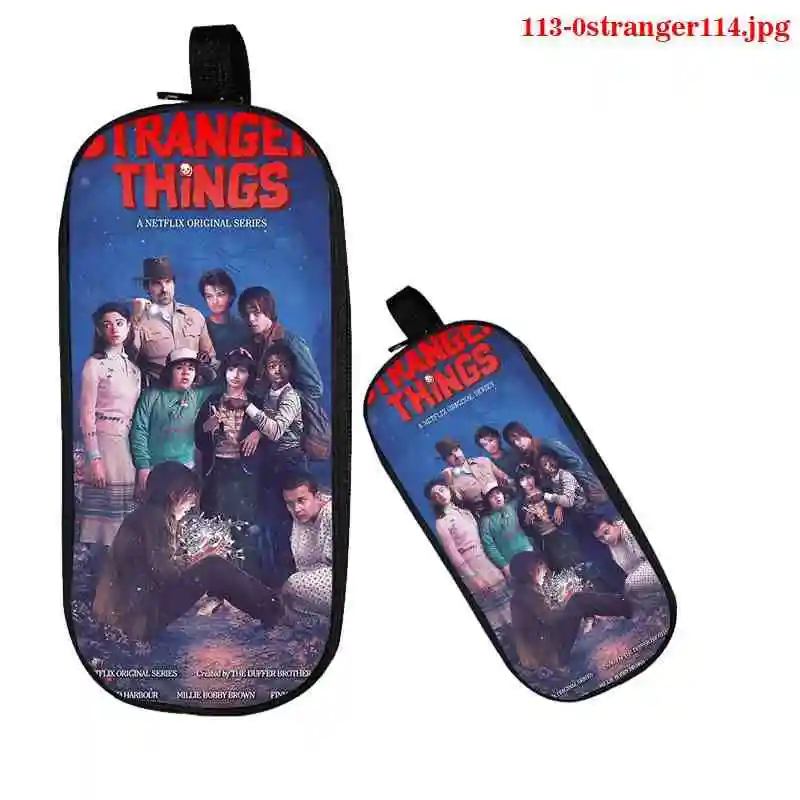 Stranger Things New fashion kids PEN BAGS Student Print penbag school bag men's travel bags large capacity funnybackpack bag
Stranger Things New fashion kids PEN BAGS Student Print penbag school bag men's travel bags large capacity funnybackpack bag