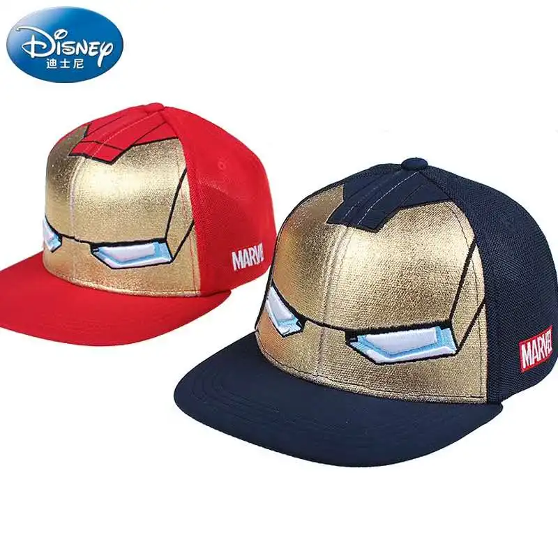 Детские бейсболки Disney Marvel, шапки для мальчиков, шапка Железного человека, осенне-зимние бейсболки с солнцезащитным козырьком, дышащие сетча... 
Детские бейсболки Disney Marvel, шапки для мальчиков, шапка Железного человека, осенне-зимние бейсболки с солнцезащитным козырьком, дышащие сетча...