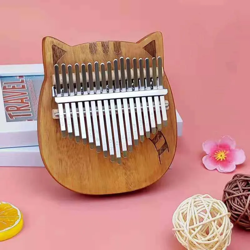 17-key Kalimba creative cute thumb piano high-quality mahogany Mbila comes with a full set of learning accessories
17-key Kalimba creative cute thumb piano high-quality mahogany Mbila comes with a full set of learning accessories