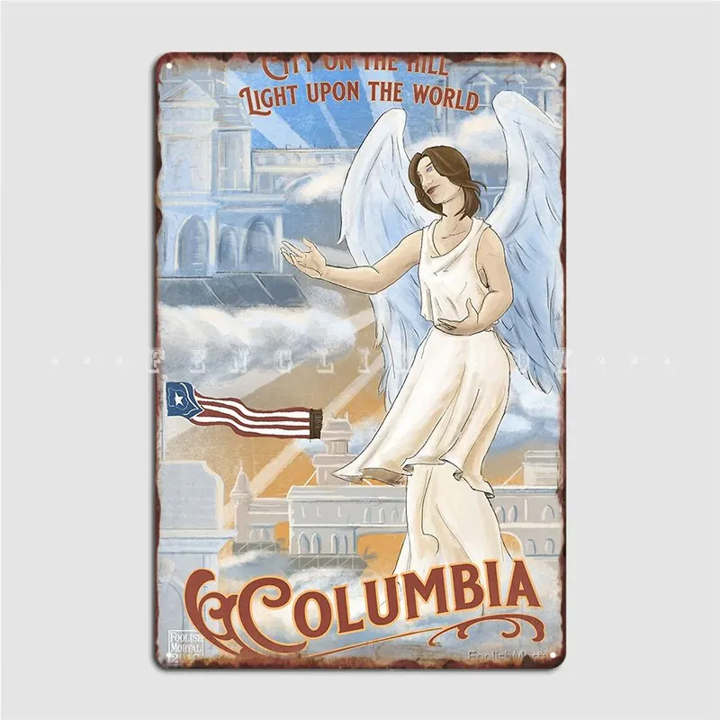 Столбический город на горе светильник на мире, металлический плакат с табличкой, Настенный декор, печатный клубный домашний жестяной плака...
Столбический город на горе светильник на мире, металлический плакат с табличкой, Настенный декор, печатный клубный домашний жестяной плака...