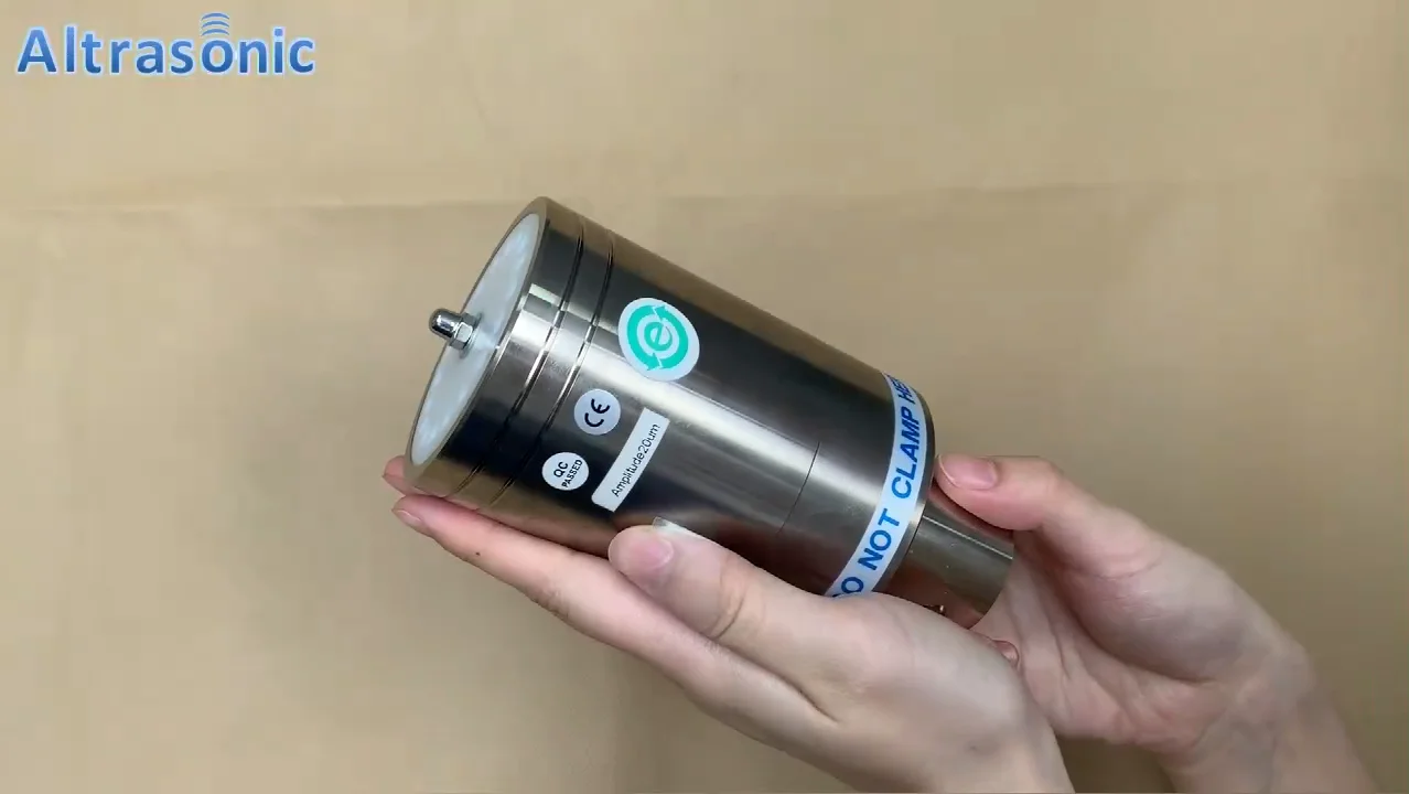 20kHz 3300W BransonCJ20 Ultrasonic sensor replacement for ultrasonic welding machine
20kHz 3300W BransonCJ20 Ultrasonic sensor replacement for ultrasonic welding machine