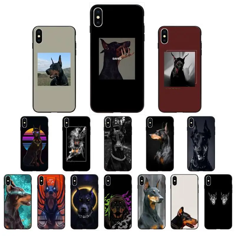 Чехлы для iphone 11 12 Mini Pro Max X XS MAX 6 6s 7 8 Plus 5 5S 5SE XR SE2020 с изображением собаки | Мобильные