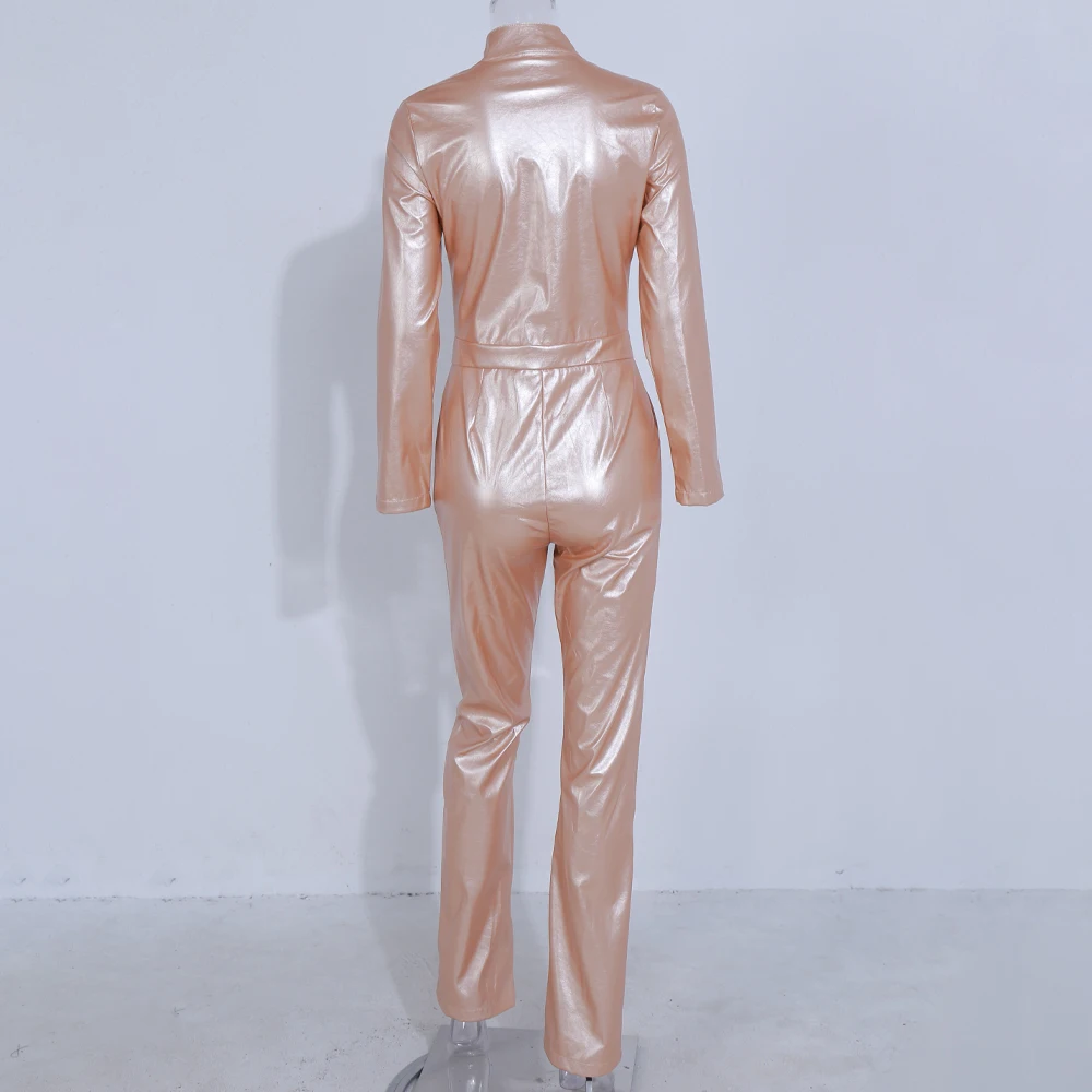 Missord 2021 Fashion Solid Color Latex Female High Street Elegant Jumpsuit FT19482
Missord 2021 Fashion Solid Color Latex Female High Street Elegant Jumpsuit FT19482