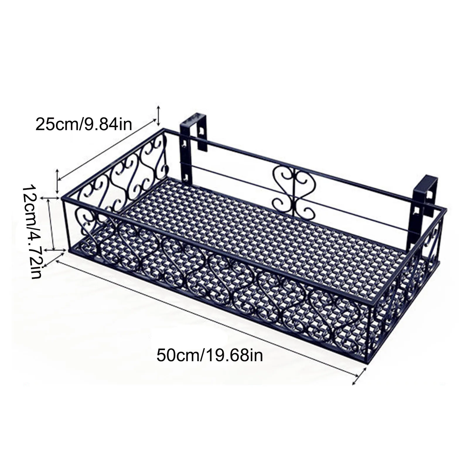 Plant Stand Flower Holder Pot Stand Rack Balcony Flowerpot Railing Shelf Stand Storage Rack Hanging Organizer Planter Fence
Plant Stand Flower Holder Pot Stand Rack Balcony Flowerpot Railing Shelf Stand Storage Rack Hanging Organizer Planter Fence