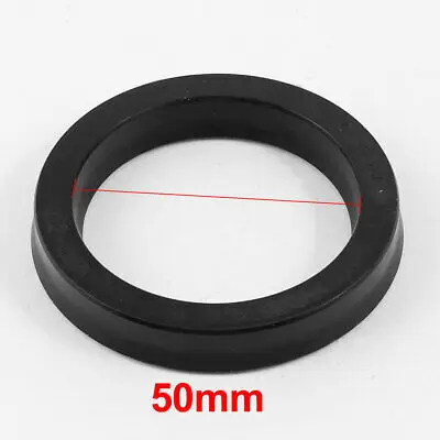 1pc Mechanical Rotary Shaft Rubber Oil Seal Ring Black 66mm x 50mm x 9mm