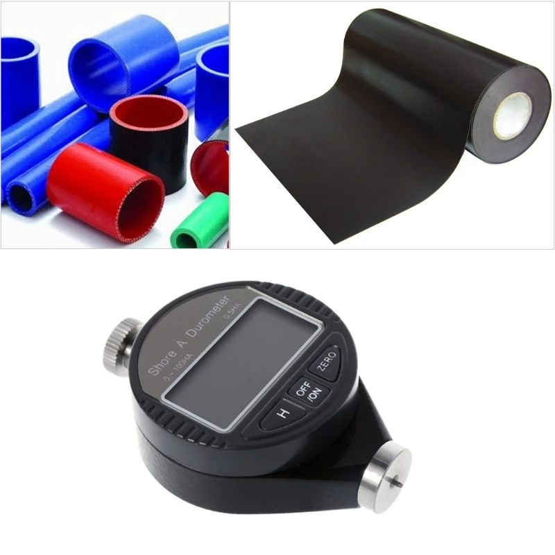 Digital Durometer Shore A Tester Rubber Hardness Meter 0~100HA For Plastic Leather Wax
Digital Durometer Shore A Tester Rubber Hardness Meter 0~100HA For Plastic Leather Wax