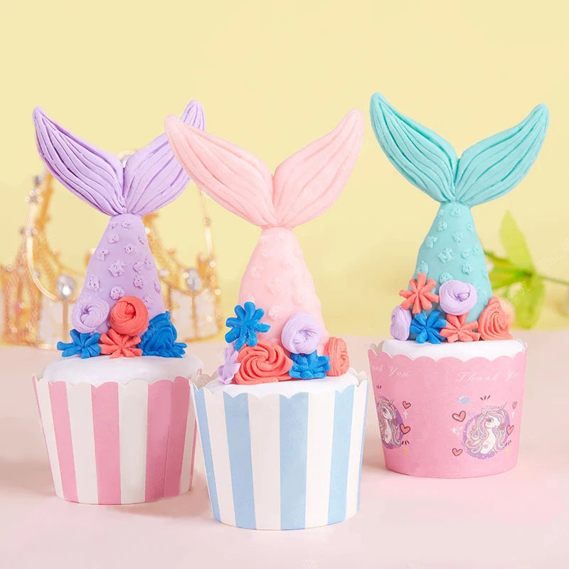 Mermaid Tail Cupcake Decor Little Mermaid Theme Party DIY Under The Sea Girl Mermaid Birthday Party 1st Summer Ocean Party Favor
Mermaid Tail Cupcake Decor Little Mermaid Theme Party DIY Under The Sea Girl Mermaid Birthday Party 1st Summer Ocean Party Favor