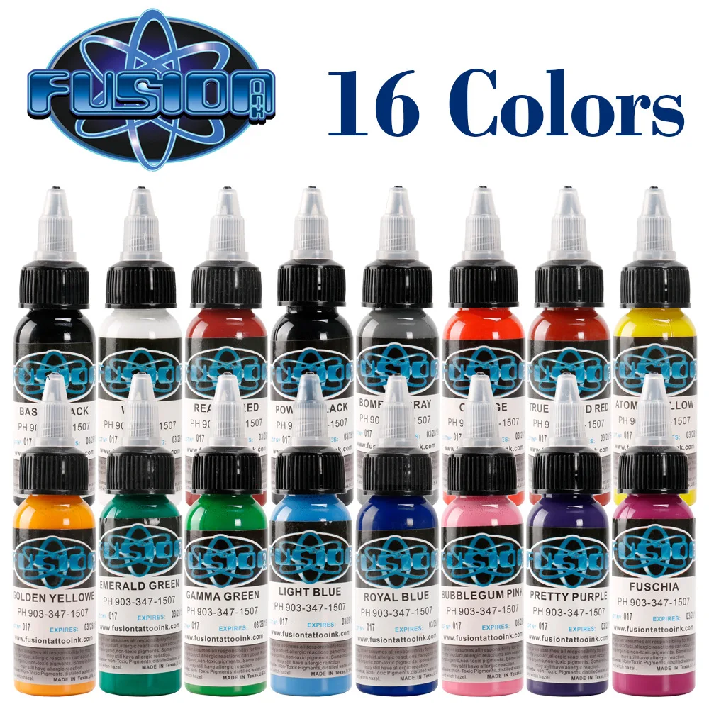 16pcs Body Paint Tattoo Ink Set Permanent Makeup Coloring Pigment Eyebrows Eyeliner Tattoo Paint Body Makeup Ink Tools
16pcs Body Paint Tattoo Ink Set Permanent Makeup Coloring Pigment Eyebrows Eyeliner Tattoo Paint Body Makeup Ink Tools