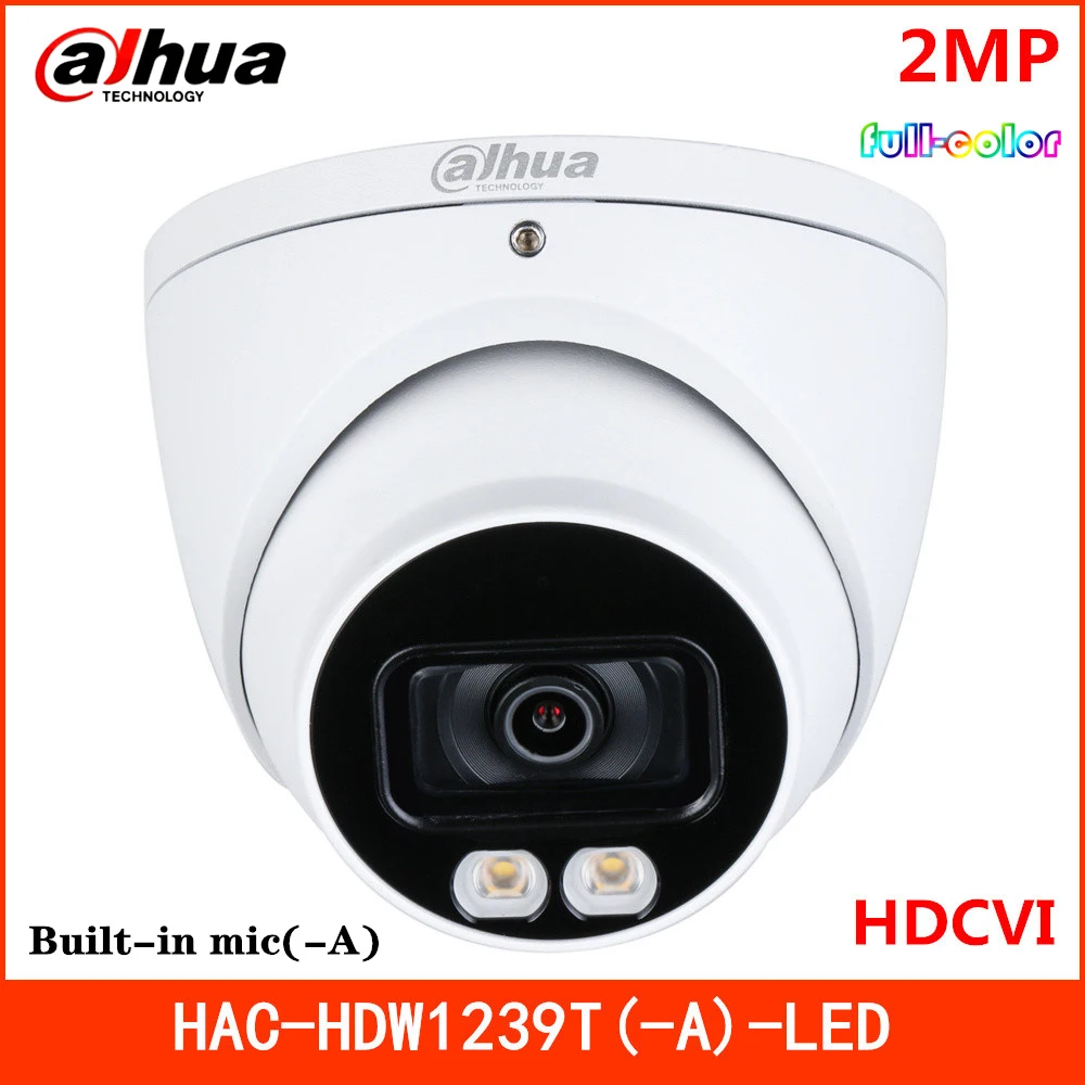 Сетевой видеорегистратор Dahua 2MP HDCVI Камера HAC-HDW1239T-LED HAC-HDW1239T-A-LED полный Цвет