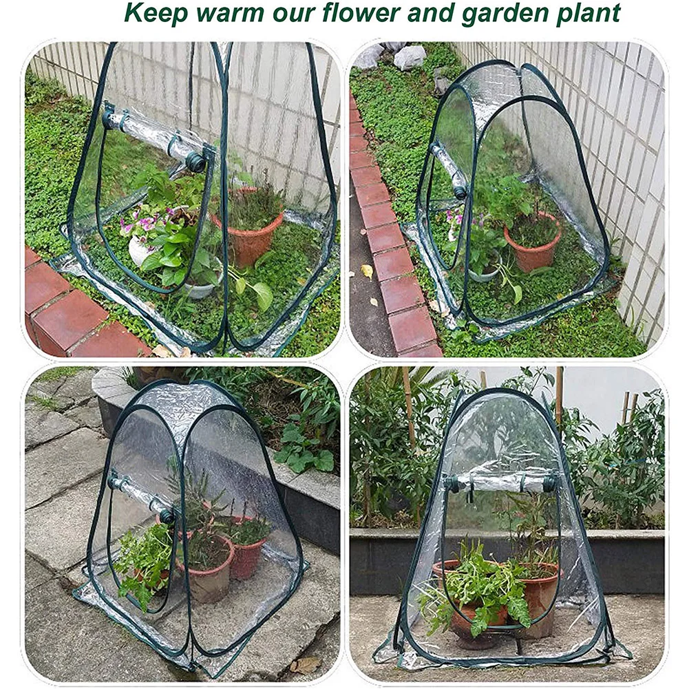 Mini Garden House Planting Cover Portable Folding PVC Warm Room Greenhouse Waterproof Protect Flower Plants Cover
Mini Garden House Planting Cover Portable Folding PVC Warm Room Greenhouse Waterproof Protect Flower Plants Cover