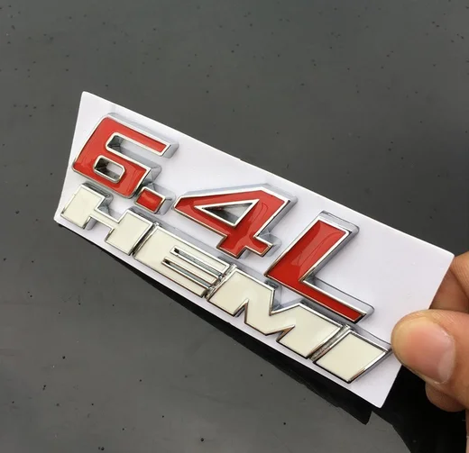 New Red White Auto Car Stickers Metal 6.4LHEMI Badge Emblem Decal Motorbike Car Accessories
New Red White Auto Car Stickers Metal 6.4LHEMI Badge Emblem Decal Motorbike Car Accessories