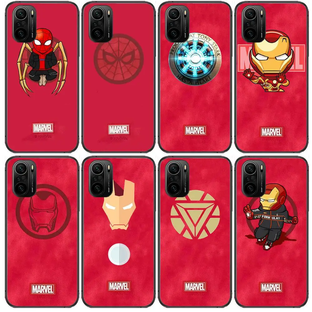 Cute Marvel Super Hero Phone Case For xiaomi redmi POCO F1 F2 F3 X3 Pro M3 9C 10T Lite NFC Black Cover Silicone Back Prett mi 10
Cute Marvel Super Hero Phone Case For xiaomi redmi POCO F1 F2 F3 X3 Pro M3 9C 10T Lite NFC Black Cover Silicone Back Prett mi 10
