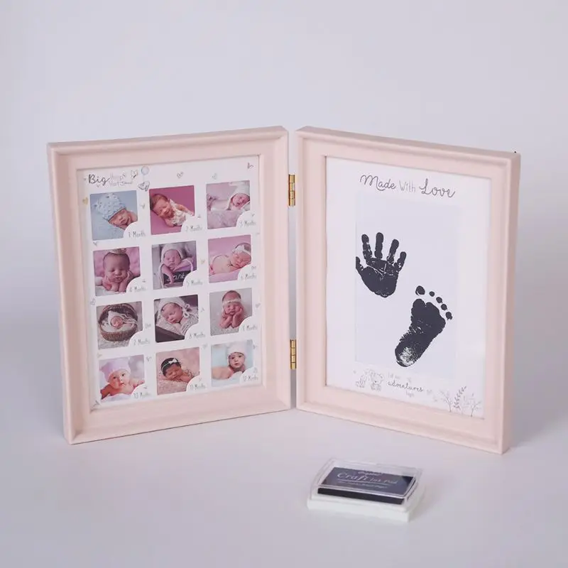 Kids Birthday Gift Newborn Baby Hand and Foot Ink Pad Print Hundred Days Infants Full Moon Age Growth Commemorative Photo Set
Kids Birthday Gift Newborn Baby Hand and Foot Ink Pad Print Hundred Days Infants Full Moon Age Growth Commemorative Photo Set