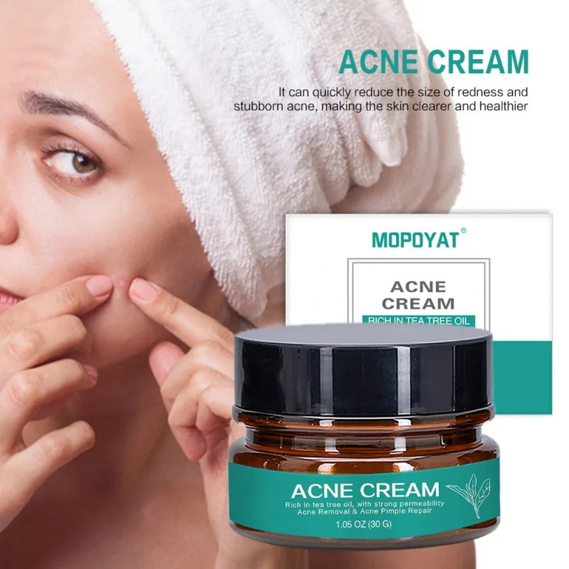 30g Natural Tea Tree Oil Face Herbal Acne Cream Prone Sensitive Acne Treatment Soothing Deep Repair Skin Care
30g Natural Tea Tree Oil Face Herbal Acne Cream Prone Sensitive Acne Treatment Soothing Deep Repair Skin Care
