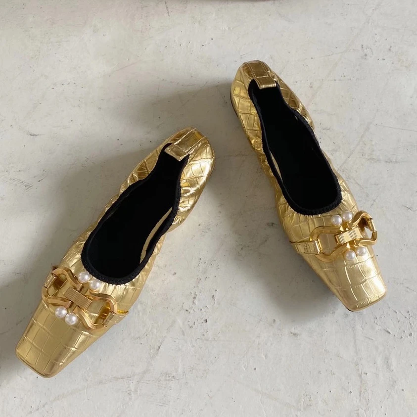 New Brand Women Flat Shoes Square Toe Vintag Slip on Ballerina Shallow Ballet Flat Loafer Shoes Stone soft-soled Pattern Mules
New Brand Women Flat Shoes Square Toe Vintag Slip on Ballerina Shallow Ballet Flat Loafer Shoes Stone soft-soled Pattern Mules