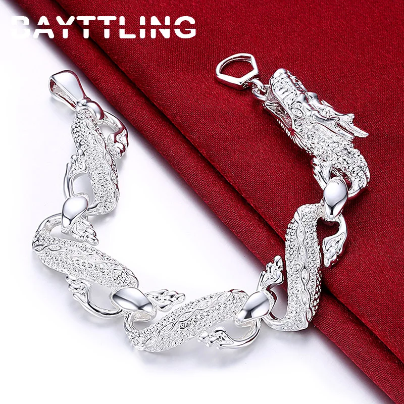 BAYTTLING Silver Color 8 Inch Exquisite Faucet Bangle Bracelet For Women Man Fashion Engagement Wedding Jewelry Gift
BAYTTLING Silver Color 8 Inch Exquisite Faucet Bangle Bracelet For Women Man Fashion Engagement Wedding Jewelry Gift