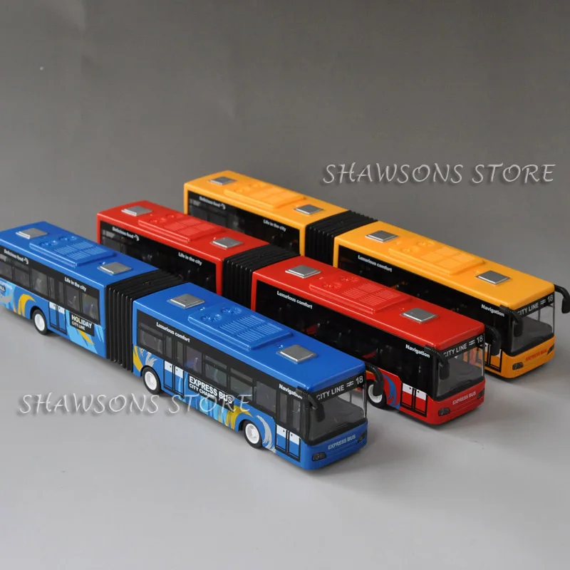 1:50 Diecast металлические игрушечные модели автомобилей откидной автобус Потяните