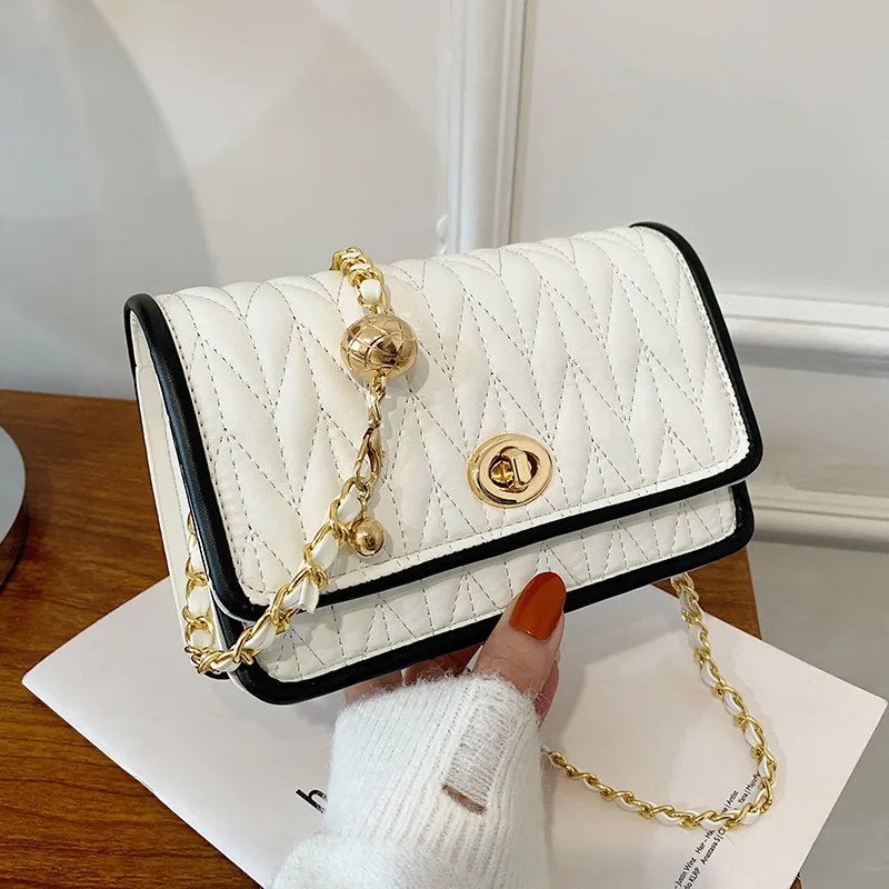 Chain fashion female small bag new contracted 2021 texture small bread web celebrity western style single shoulder bag
Chain fashion female small bag new contracted 2021 texture small bread web celebrity western style single shoulder bag