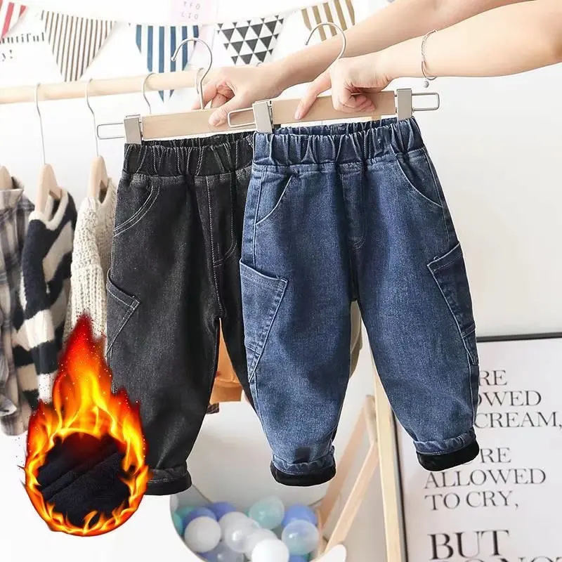 Baby Girls Pants Boys Jeans Fall/Winter Outerwear Pants Children's Trousers Slim Stretch Pants Baby Denim Clothing 9M-7T 2021
Baby Girls Pants Boys Jeans Fall/Winter Outerwear Pants Children's Trousers Slim Stretch Pants Baby Denim Clothing 9M-7T 2021