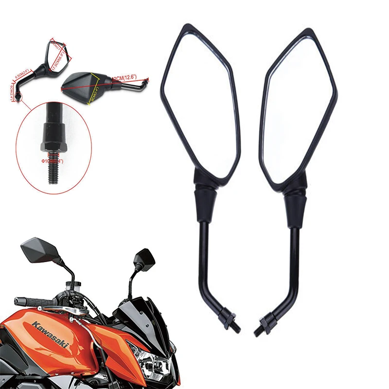 Black Hexagon Motorcycle Side Rear View Mirrors 10MM Bolt Plastic Metal UniversalMotorcycle Side Rear View Mirrors
Black Hexagon Motorcycle Side Rear View Mirrors 10MM Bolt Plastic Metal UniversalMotorcycle Side Rear View Mirrors