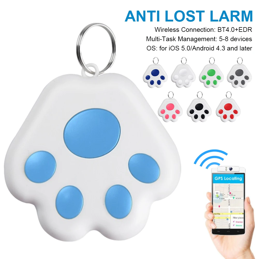Intelligent GPS Anti-Lost Alarm Device Mini Portable Bluetooth-Compatible Wireless Tracker Keychain Children Pet Finder Locator
Intelligent GPS Anti-Lost Alarm Device Mini Portable Bluetooth-Compatible Wireless Tracker Keychain Children Pet Finder Locator