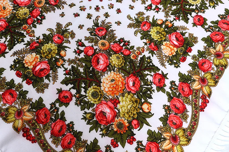 Printed Tourism Ethnic Style Fringed Cotton Spring And Autumn Decoration Muslim Headscarf Women's Square Scarf Pastoral Shawl
Printed Tourism Ethnic Style Fringed Cotton Spring And Autumn Decoration Muslim Headscarf Women's Square Scarf Pastoral Shawl
