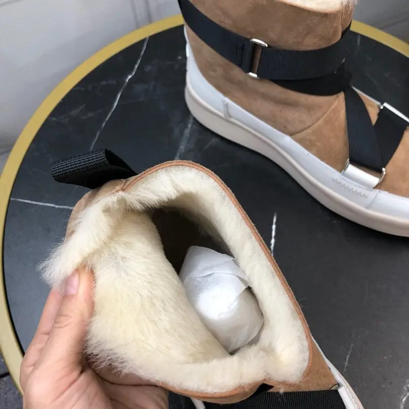 Winter New Fashion Women Snow Boots Slip-on Elastic Band Thick Bottom Plus Wool Mixed Colors 2020 New Luxury Brand Women Shoes
Winter New Fashion Women Snow Boots Slip-on Elastic Band Thick Bottom Plus Wool Mixed Colors 2020 New Luxury Brand Women Shoes