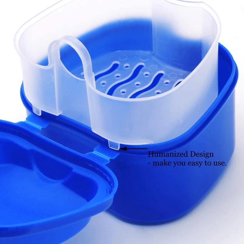 Denture Case, Denture Cup with Strainer, Denture Bath Box False Teeth Storage Box with Basket Net Container Holder for Travel
Denture Case, Denture Cup with Strainer, Denture Bath Box False Teeth Storage Box with Basket Net Container Holder for Travel