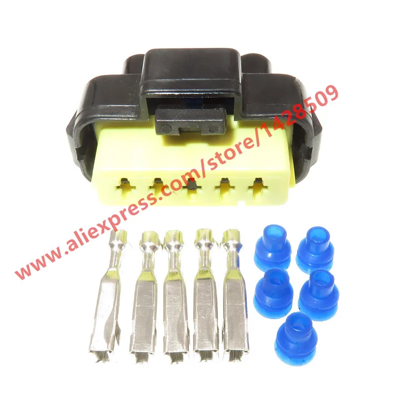 5 Sets 5 Pin Sealed Female Electronic Waterproof Plugs Automobile Connector 211PC053S4026
5 Sets 5 Pin Sealed Female Electronic Waterproof Plugs Automobile Connector 211PC053S4026