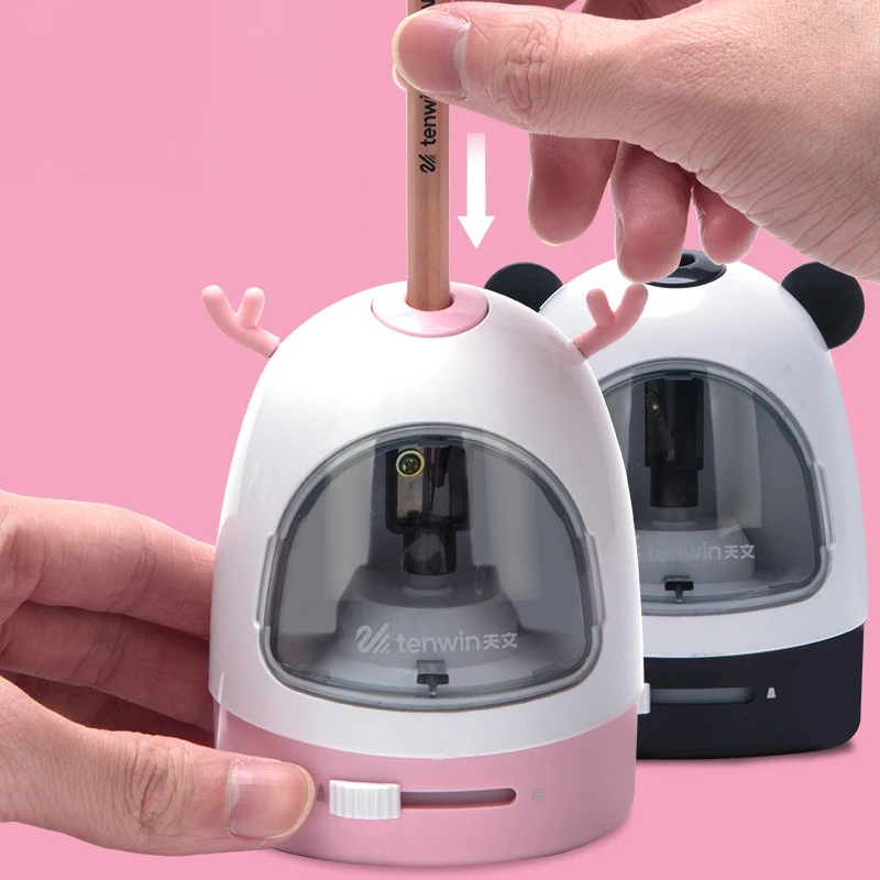 Tenwin Nib Adjustable Electric Pencil Sharpeners Cute Art Professional Automatic Electronic Sharpener For School Stationery
Tenwin Nib Adjustable Electric Pencil Sharpeners Cute Art Professional Automatic Electronic Sharpener For School Stationery