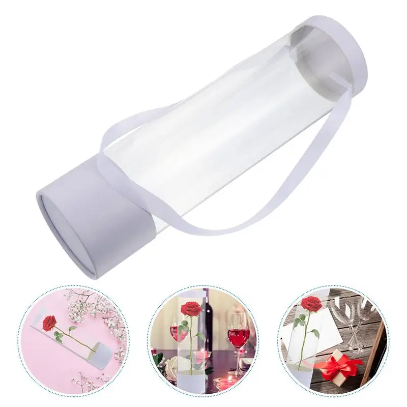 Flower Gift Box Long Tube Flower Bouquet Packaging Box PVC Packaging Box Wedding Party Gift Box
Flower Gift Box Long Tube Flower Bouquet Packaging Box PVC Packaging Box Wedding Party Gift Box