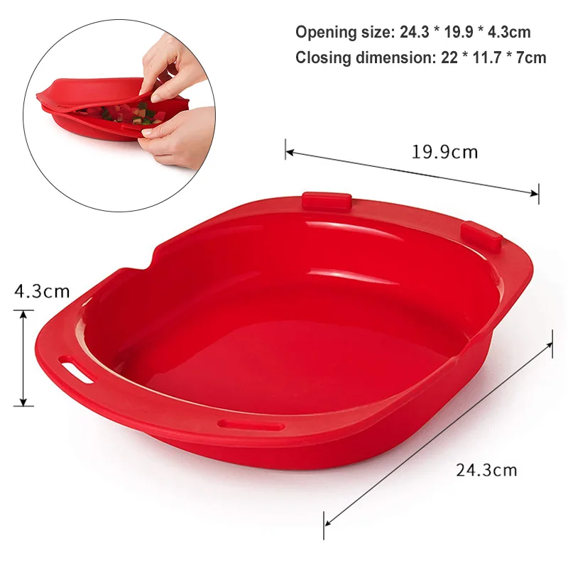 Microwave Silicone Omelette Omelet Baking Pan Egg Roll Maker Steamer Convenient Easy and Time-saving Omelet Rice Maker
Microwave Silicone Omelette Omelet Baking Pan Egg Roll Maker Steamer Convenient Easy and Time-saving Omelet Rice Maker