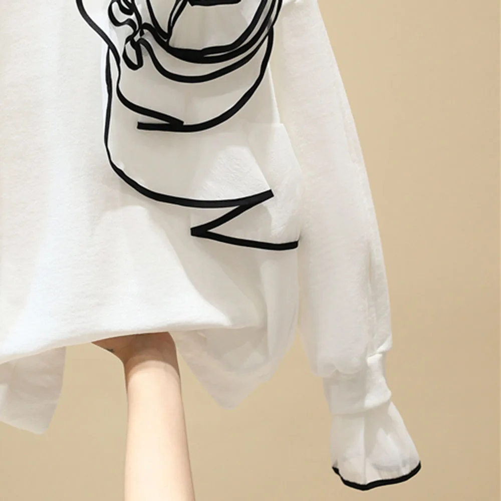 Autumn Casual Streetwear Women Hoodie Pullover Solid Color Long Sleeve Loose Hoodies Tops Female Textural Floral Sweatshirt 2021 
Autumn Casual Streetwear Women Hoodie Pullover Solid Color Long Sleeve Loose Hoodies Tops Female Textural Floral Sweatshirt 2021