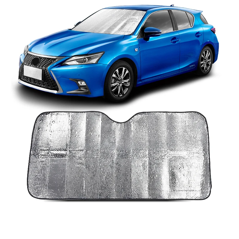 Автомобильный солнцезащитный занавес 130x60 см утолщенный солнцезащитный двусторонний жемчужный хлопок анти-Ультрафиолетовый передний лобо... 
Автомобильный солнцезащитный занавес 130x60 см утолщенный солнцезащитный двусторонний жемчужный хлопок анти-Ультрафиолетовый передний лобо...