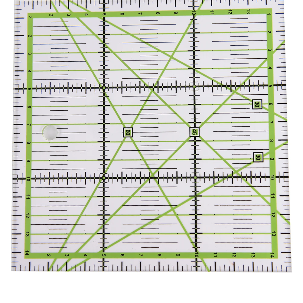 5.91""x5.91""*0.2cm Patchwork Ruler 1pcs High Grade Acrylic Material Transparent Scale School Supplies Arts Craft Sewing
5.91""x5.91""*0.2cm Patchwork Ruler 1pcs High Grade Acrylic Material Transparent Scale School Supplies Arts Craft Sewing