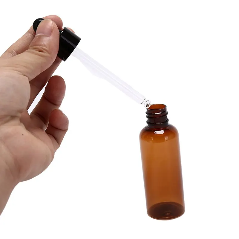 50ml/bottle Dropper Empty PET Aluminum Dropper Oil Essential Bottle In Refillable Drop Liquid Pipette Bottles
50ml/bottle Dropper Empty PET Aluminum Dropper Oil Essential Bottle In Refillable Drop Liquid Pipette Bottles
