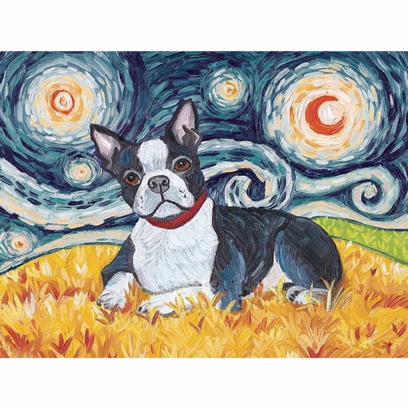 DIY Painting By Numbers Dog Animal Oil Coloring By Numbers Abstract Wall Art Canvas Picture Hand Painted Home Decoration Gift
DIY Painting By Numbers Dog Animal Oil Coloring By Numbers Abstract Wall Art Canvas Picture Hand Painted Home Decoration Gift