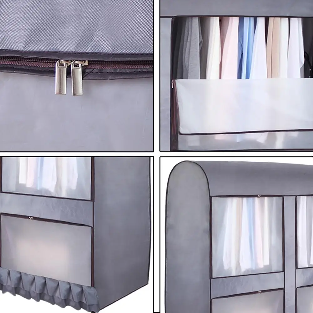 Clothes Dust Cover Dustproof Oxford Cloth Storage Waterproof Suit Coat Protector Storage Rack Bag Hanging Organizer Wardrobe
Clothes Dust Cover Dustproof Oxford Cloth Storage Waterproof Suit Coat Protector Storage Rack Bag Hanging Organizer Wardrobe