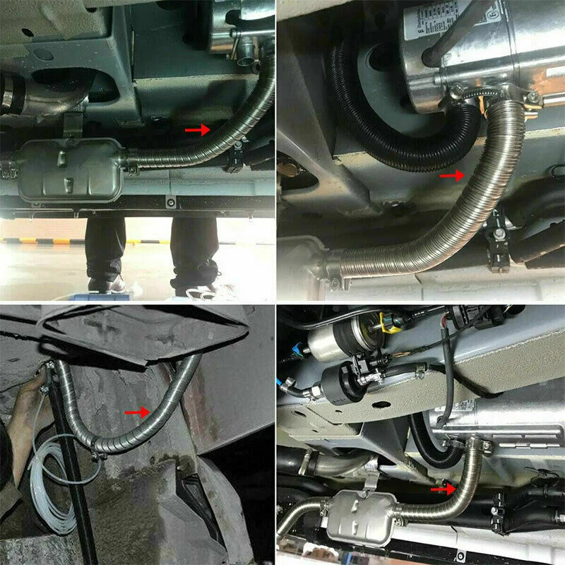 600mm 25mm Air Parking Heater Stainless Steel Exhaust Pipe Round Tube Gas Vent for Air Diesels Parking Tank Accessories
600mm 25mm Air Parking Heater Stainless Steel Exhaust Pipe Round Tube Gas Vent for Air Diesels Parking Tank Accessories