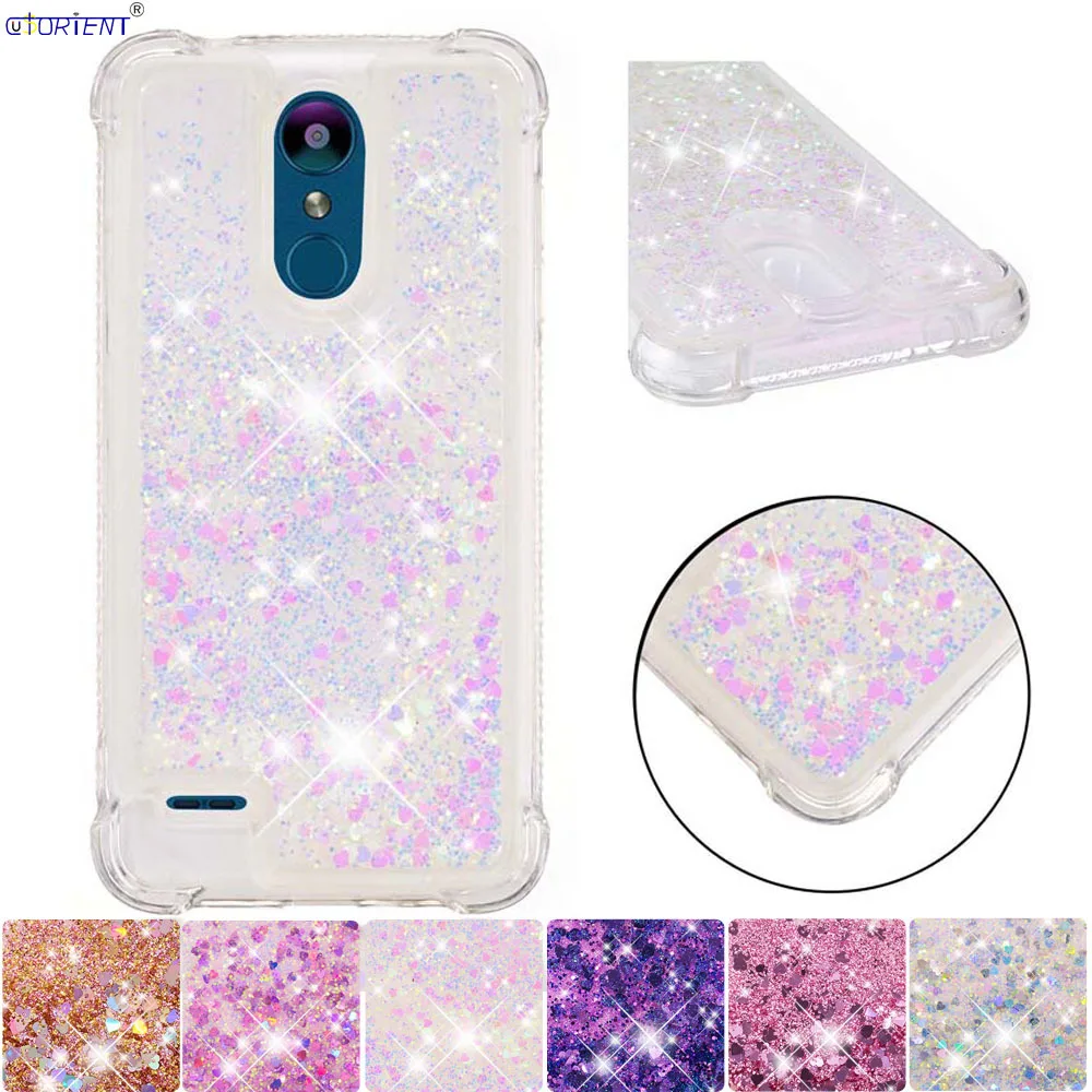 Для LG K9 K11 плюс K31 K40 мерцающие звезды эффект сыпучего песка динамический