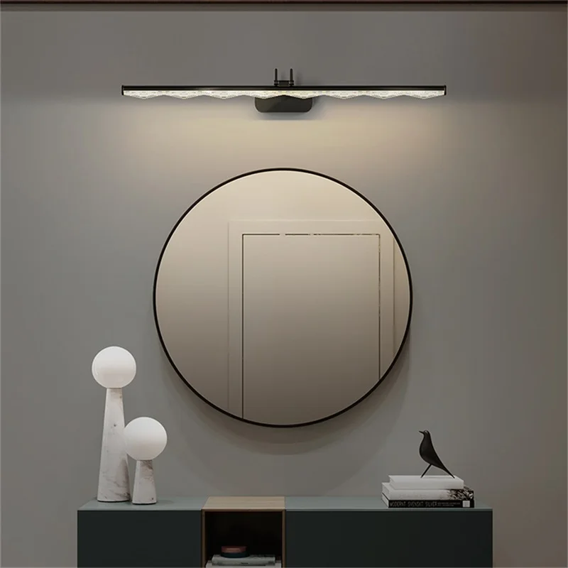 OUFULA Nordic Vanity Lighting Simple Led Bathroom Fixtures Bath Makeup Mirror Front Wall Lamps
OUFULA Nordic Vanity Lighting Simple Led Bathroom Fixtures Bath Makeup Mirror Front Wall Lamps