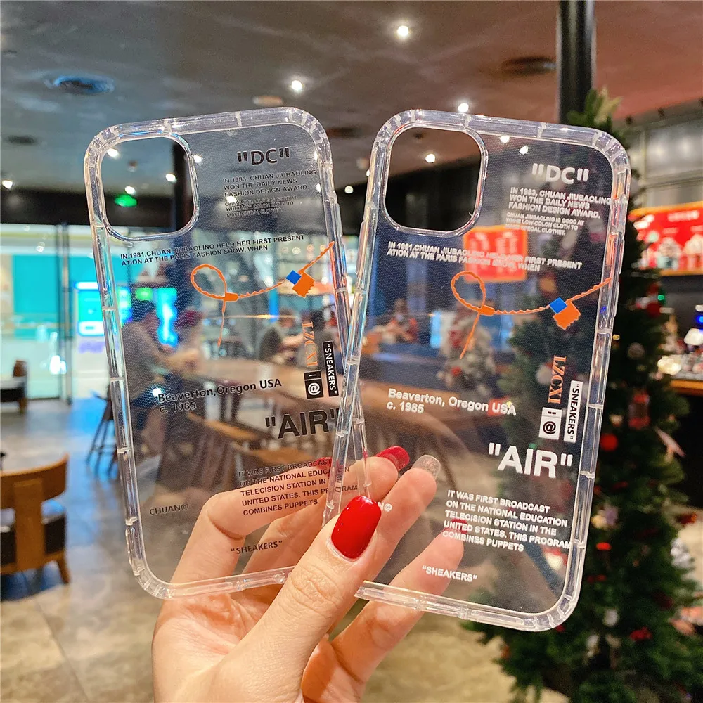 Чехол для iphone 12 Mini 7 8 6 6s Plus 11 Pro X XS Max Xr с белой этикеткой | Мобильные телефоны и