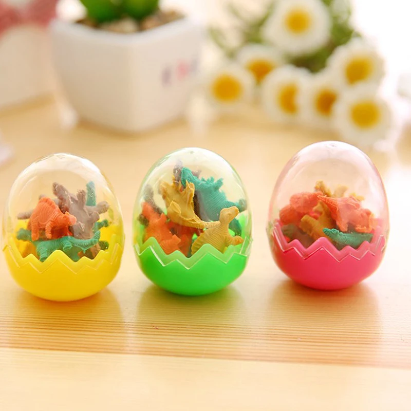 16PCS/2 Pack Hot Sale Cute Students Stationary Gift Novelty Dinosaur Egg Pencil Rubber Eraser Mini dinosaur eraser
16PCS/2 Pack Hot Sale Cute Students Stationary Gift Novelty Dinosaur Egg Pencil Rubber Eraser Mini dinosaur eraser